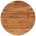 Miniatyrbilde 5 av 8: vidaXL Bordplate Ø80x3,8 cm rund heltre akasie
