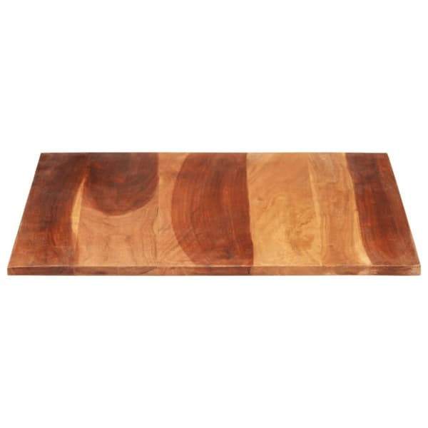 bordplade 15-16 mm 60x80 cm massivt sheeshamtræ