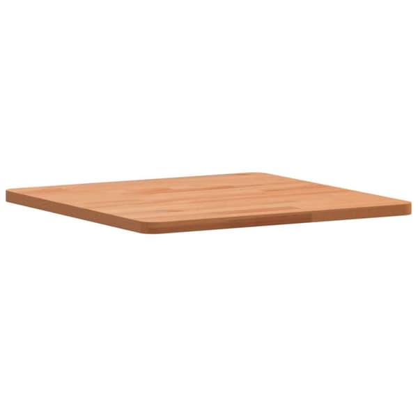 Bordsskiva 40x40x1,5 cm fyrkantig massivt bokträ