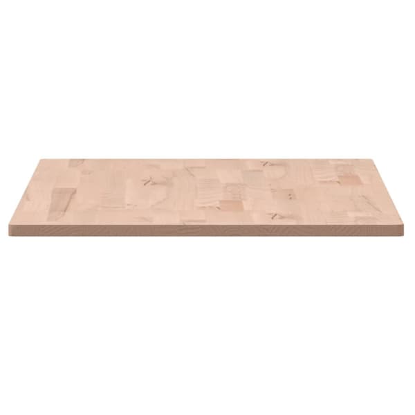 Bordsskiva 80x40x1,5 cm rektangulär massivt bokträ