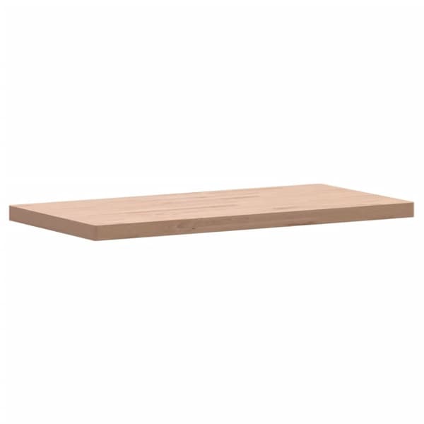 bordplade 100x50x4 cm rektangulær massivt bøgetræ