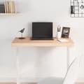 Miniatyrbillede 1 af 7: bordplade 100x50x4 cm rektangulær massivt bøgetræ