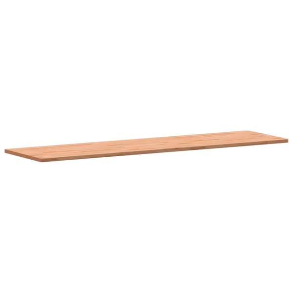 skrivebordsplade 200x55x2,5 cm massivt bøgetræ