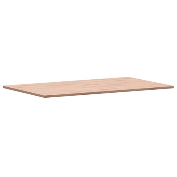 bordplade til badeværelse 100x60x1,5 cm massivt bøgetræ