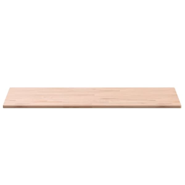 bordplade til badeværelse 100x60x1,5 cm massivt bøgetræ