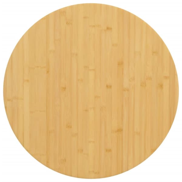Bordsskiva Ø80x1,5 cm bambu
