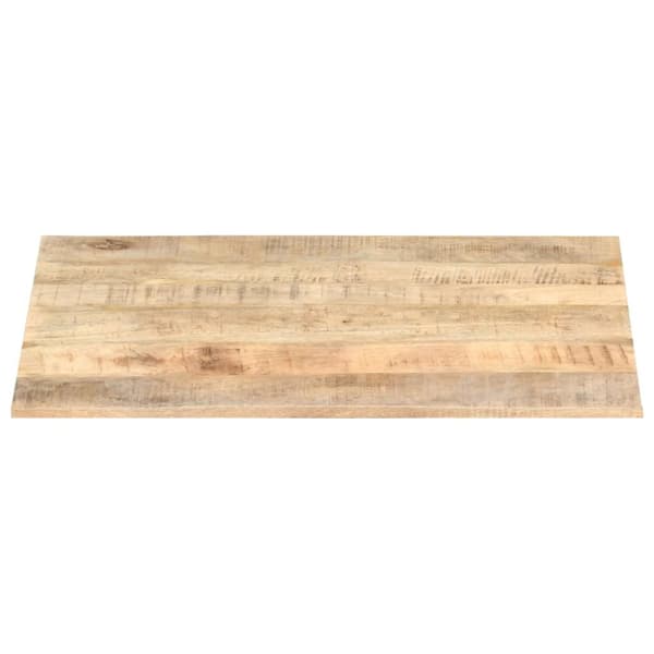bordplade 15-16 mm 90x70 cm massivt mangotræ
