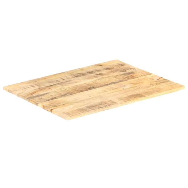 bordplade 15-16 mm 90x70 cm massivt mangotræ