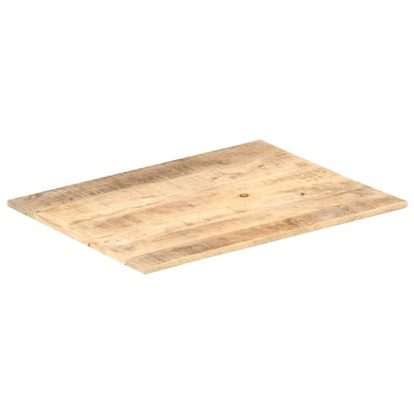 bordplade 15-16 mm 90x70 cm massivt mangotræ