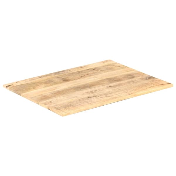 bordplade 15-16 mm 90x70 cm massivt mangotræ
