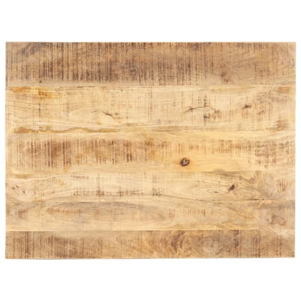bordplade 15-16 mm 90x70 cm massivt mangotræ