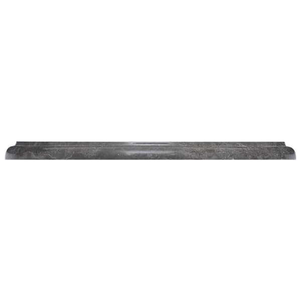 bordplade Ø40x2,5 cm marmor sort