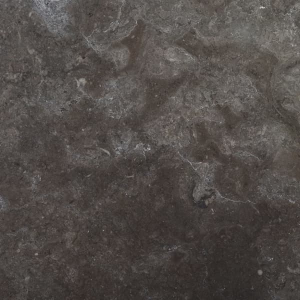 bordplade Ø40x2,5 cm marmor sort