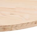 Miniatyrbild 5 av 7: Bordsskiva 90x45x2,5 cm oval massiv furu
