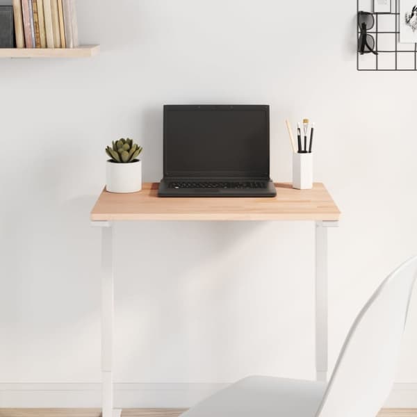 bordplade 60x40x1,5 cm rektangulær massivt bøgetræ