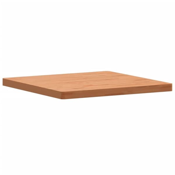 Bordsskiva 70x70x4 cm fyrkantig massivt bokträ