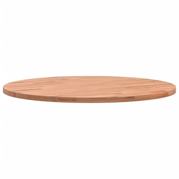 Bordsskiva Ø50x1,5 cm rund massivt bokträ