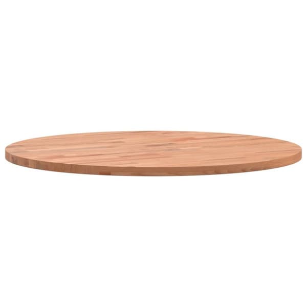 Bordsskiva Ø50x1,5 cm rund massivt bokträ