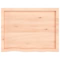 Pikkukuva 4 / 9: Pöytälevy 80x60x(2-6) cm käsittelemätön täystammi