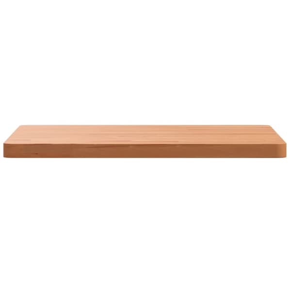 Bordsskiva 50x50x2,5 cm fyrkantig massivt bokträ