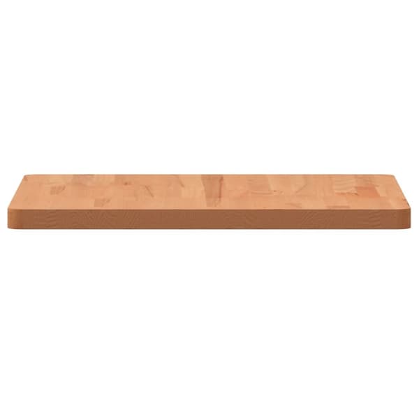 Bordsskiva 50x50x2,5 cm fyrkantig massivt bokträ