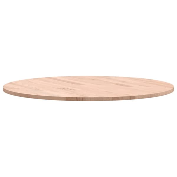 Bordsskiva Ø70x1,5 cm rund massivt bokträ