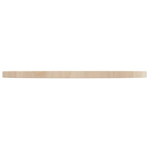 bordplade Ø60x2,5 cm massivt fyrretræ