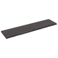 Miniatyrbillede 2 af 10: bordplade 160x40x(2-4) cm behandlet massivt egetræ mørkebrun
