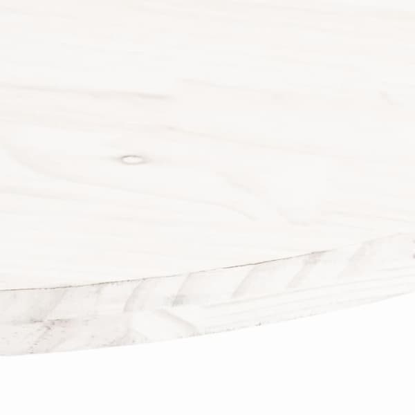 Pöytälevy valkoinen 100x50x2,5 cm täysi mänty ovaali
