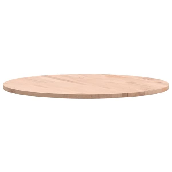 bordplade Ø60x1,5 cm rund massivt bøgetræ