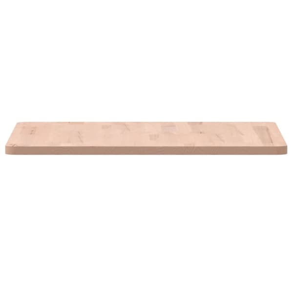 Bordsskiva 50x50x1,5 cm fyrkantig massivt bokträ
