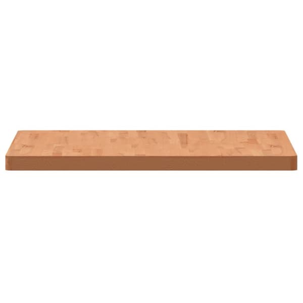 Bordsskiva 80x80x4 cm fyrkantig massivt bokträ