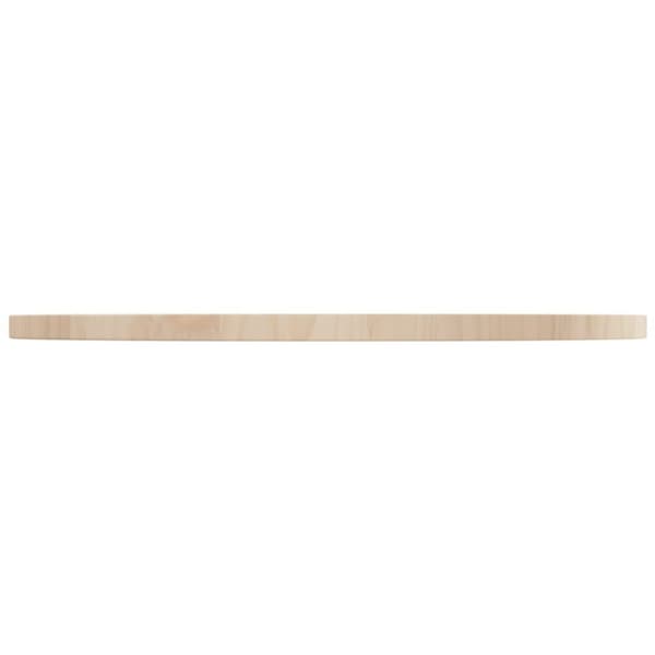 bordplade Ø70x2,5 cm massivt fyrretræ