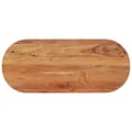 Miniatyrbillede 1 af 9: bordplade 100x40x2,5 cm oval massivt akacietræ