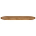 Pikkukuva 3 / 8: vidaXL Pöytälevy 110x40x2,5 cm ovaali täysi mangopuu