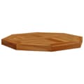 Miniatyrbilde 3 av 7: vidaXL Bordplate 40x40x2,5 cm åttekantet heltre teak