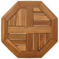 Miniatyrbilde 1 av 7: vidaXL Bordplate 40x40x2,5 cm åttekantet heltre teak