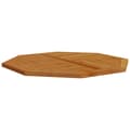 Miniatyrbilde 3 av 7: vidaXL Bordplate 90x90x2,5 cm åttekantet heltre teak