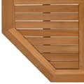 Miniatyrbilde 5 av 7: vidaXL Bordplate 90x90x2,5 cm åttekantet heltre teak