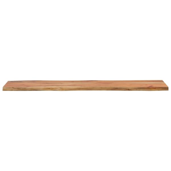 vidaXL Pöytälevy 140x40x2,5 cm suorakaide täysi akasiapuu elävä reuna