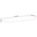 Miniatyrbilde 8 av 8: vidaXL Bordplate 80x40x2,5 cm oval heltre mango