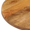 Miniatyrbild 6 av 8: vidaXL Bordsskiva 120x50x2,5 cm oval massivt mangoträ