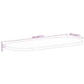 Miniatyrbild 8 av 8: vidaXL Bordsskiva 120x50x2,5 cm oval massivt mangoträ