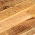 Miniatyrbillede 7 af 8: vidaXL bordplade 100x40x2,5 cm oval massivt ru mangotræ