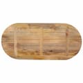 Pikkukuva 5 / 8: vidaXL Pöytälevy 100x50x2,5 cm ovaali täysi mangopuu