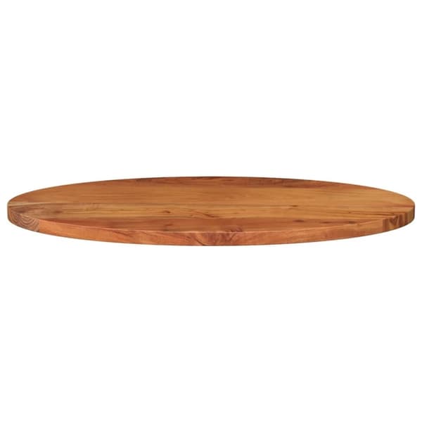 vidaXL Pöytälevy 140x50x2,5 cm ovaali täysi akasiapuu
