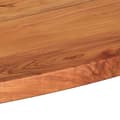 Pikkukuva 7 / 8: vidaXL Pöytälevy 140x50x2,5 cm ovaali täysi akasiapuu
