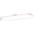 Pikkukuva 8 / 8: vidaXL Pöytälevy 80x40x2,5 cm ovaali täysi karkea mangopuu