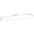 Miniatyrbild 8 av 8: vidaXL Bordsskiva 100x50x2,5 cm oval massivt grovt mangoträ
