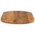 Miniatyrbilde 4 av 8: vidaXL Bordplate 90x40x2,5 cm oval heltre mango